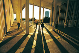 Photo of students walking in an outside corridor. Link to Gifts of Retirement Plans. Photo of students walking in an outside corridor. Link to Gifts of Retirement Plans.