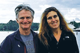 Jennifer Manner ’86 and Dr. Eric Glasgow. Link to her story